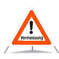 TRIOPAN – Gefahrensignal – 60 cm – VERMESSUNG – Normal