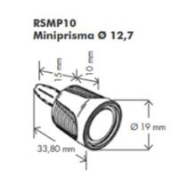 Mini prisma RSMP10, 12,7 mm, von Rothbucher