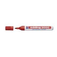 EDDING Permanent Marker 3000 1.5-3 mm – rot, wasserfest