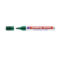 EDDING Permanent Marker 3000 1.5-3 mm – grün, wasserfest