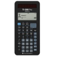 TEXAS INSTRUMENTS MathPrint D/F TI-30XPROMP Calculatrice école