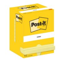 POST-IT Block 76 x 102 mm 657 CY Gelb 12 x 100 Blatt