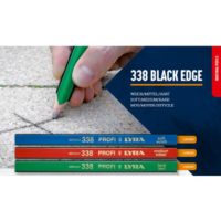 LYRA – 338 BLACK EDGE SOFT – medium HB – 180 mm