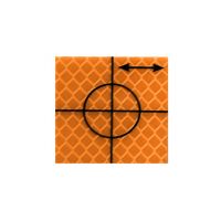 Cible de précision – 20 x 20 mm – 105 pièces – orange