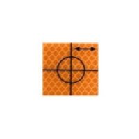 Cible de précision – 40 x 40 mm – 96 pièces – orange