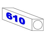 Papier d’esquisse  en rouleaux  – 40 gm2 – 610 mm x 50 m
