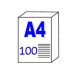 Papier pour traceur et Imprimante “Transparent” 90gm2 – A4