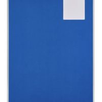 MAGNETOPLAN – Raumteiler Filz  1200 x 1800 mm blau